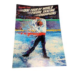 1991 Campbells Soups Tour of World Figure Skating Champions Souvenir Program